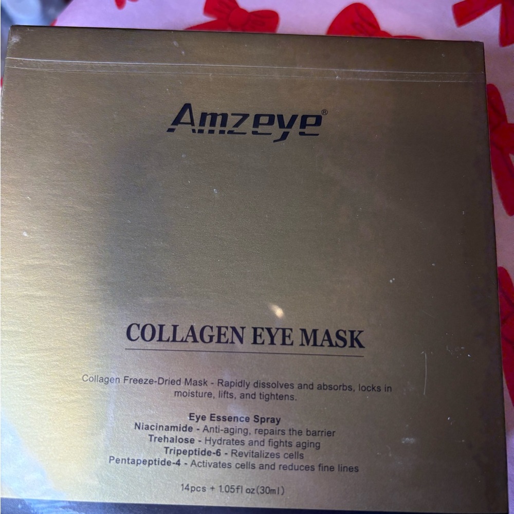 Amzeye Collagen Eye Mask in Gold